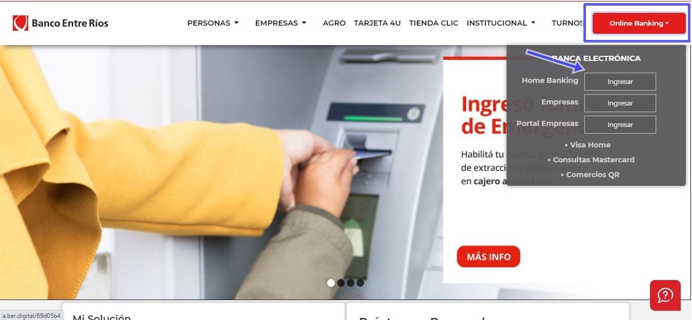 Como Hacer Home Banking Banco Entre Rios